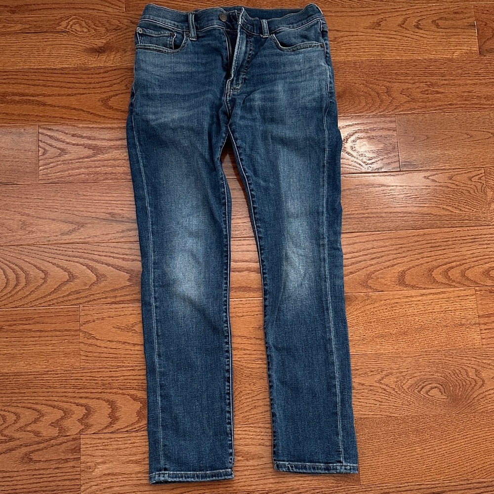 Lucky Brand Men's Dark Blue Skinny Jeans